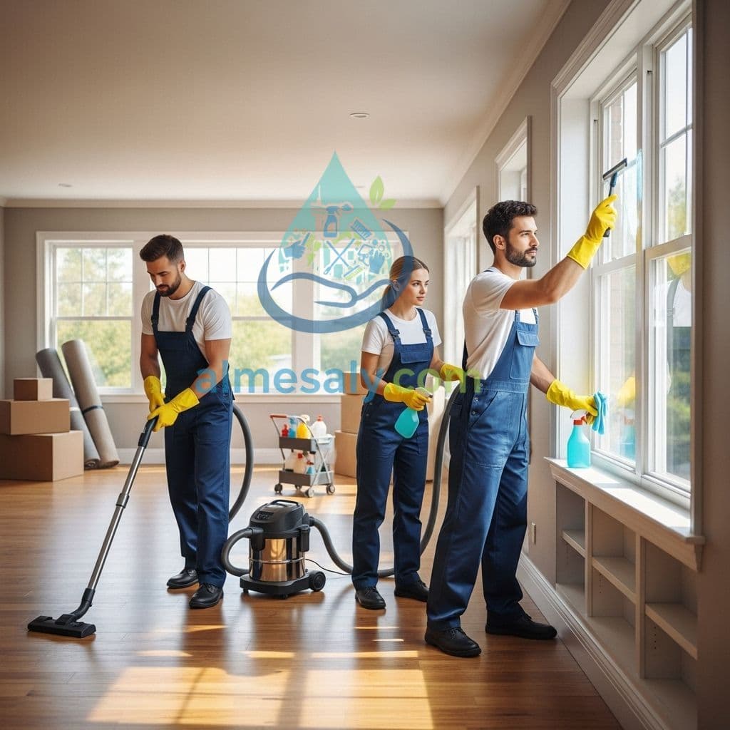 خدمات تنظيف المكاتب والشركات